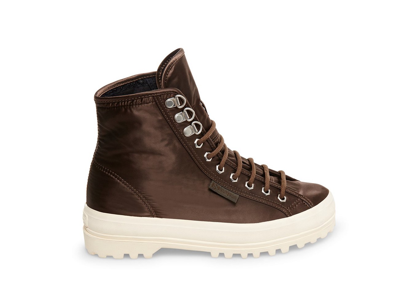 Superga Boots Womens - 2787 Nylonw - Brown - WDESI7915